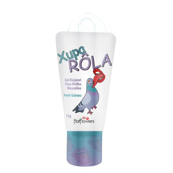 Gel Beijável Xupa Rola para Virilha Masculina 15g Hot Flowers