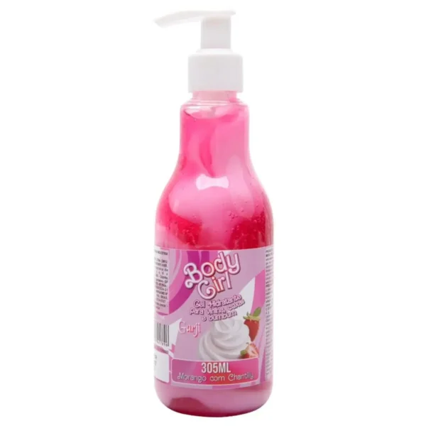 Body Girl 305Ml Garji - Gel Creme Hidratante Beijável