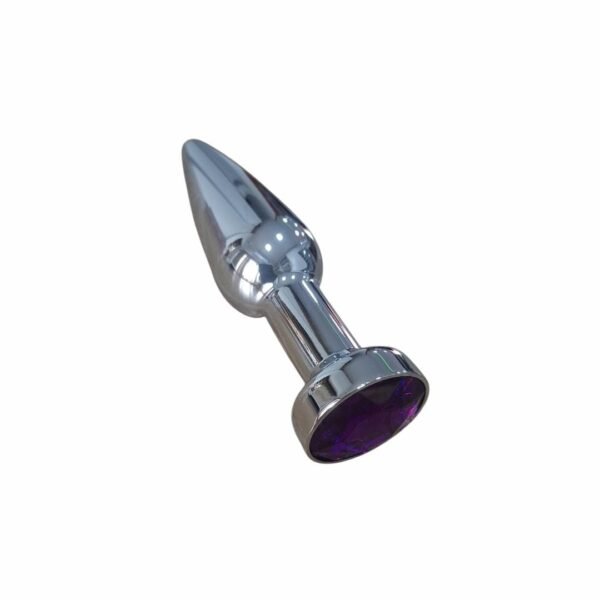 PLUG DE METAL ANATÔMICO ROXO