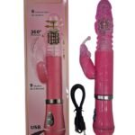 Vibrador Ponto G Rabbit Recarregável 9 Vibrações E 6 Modos De Rotação Vibe Toys