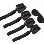 KIT – BONDAGEM E VENDA EM PELÚCIA PRETA