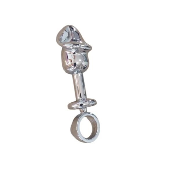 Plug Anal Formato De Pênis Com Dedal