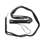 Chicote Em Verniz 80 Cm Preto