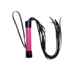 Chicote 8 Tiras 40 Cm Liso Rosa