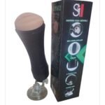 Masturbador Lanterna Formato de Vagina Com Ventosa e Vibração Multivelocidade